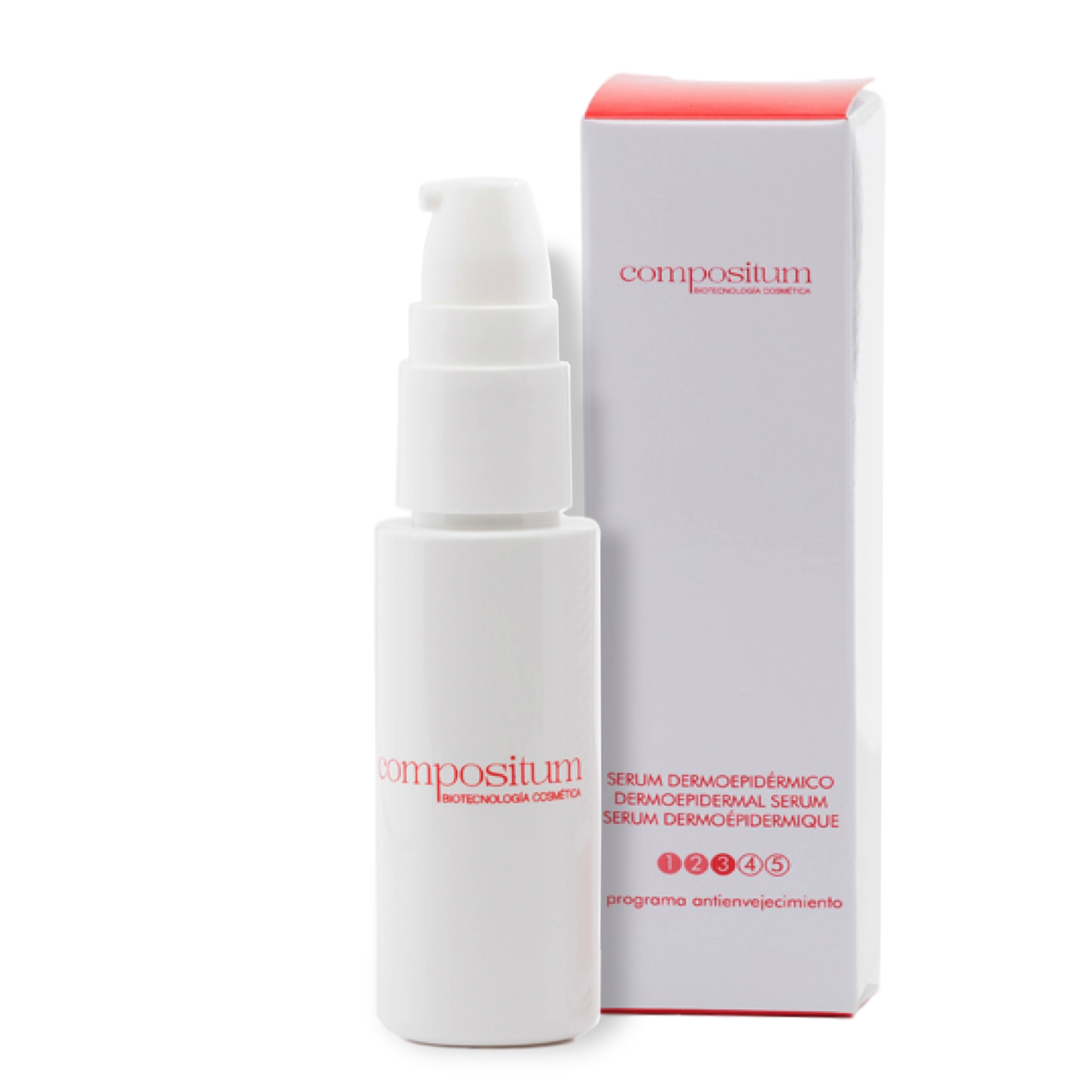 serum dermoepidermico de la empresa española de cosmetica y belleza natural compositum
