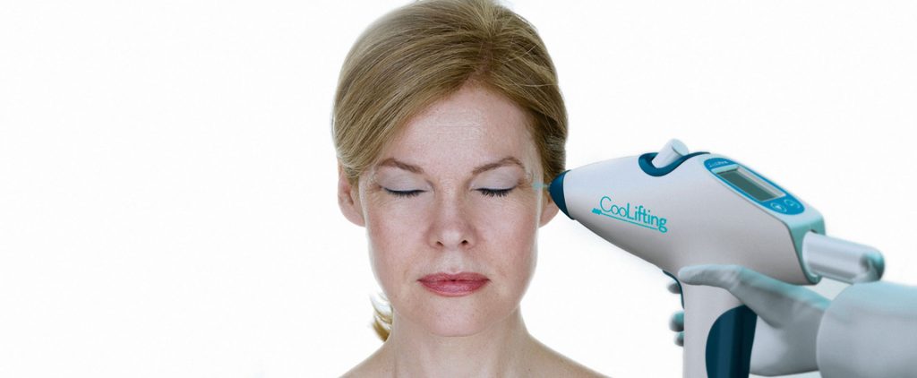 procedimiento del tratamiento coolifting para el rejuvenecimiento facial