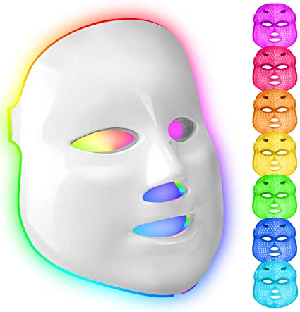 máscara led para tratar diversos problemas en la piel y toda su gama de colores